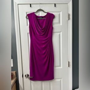 Beautiful purple Ralph Lauren Dress size 10, never worn